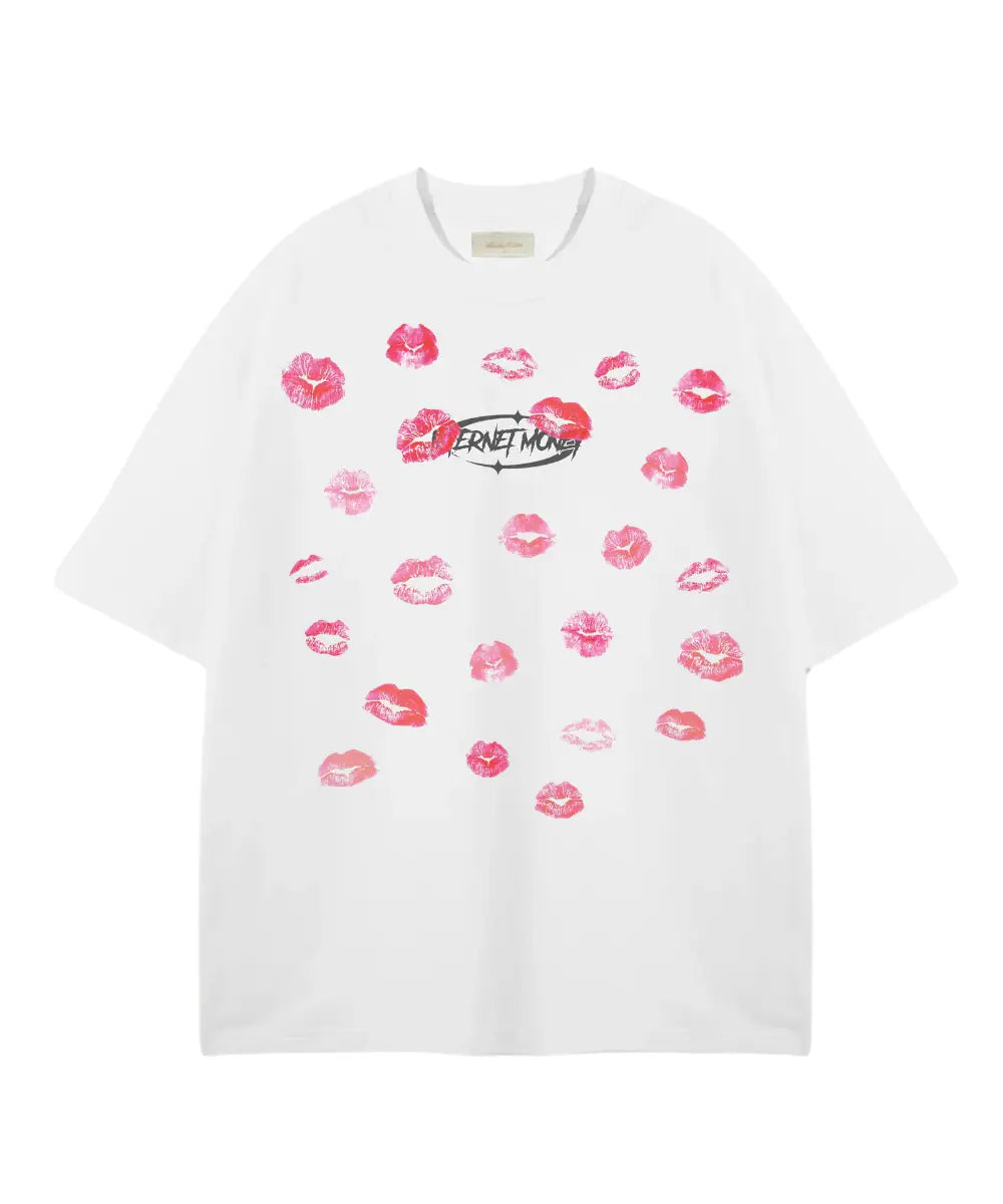 KISSED PREMIUM OVERSIZED TEE