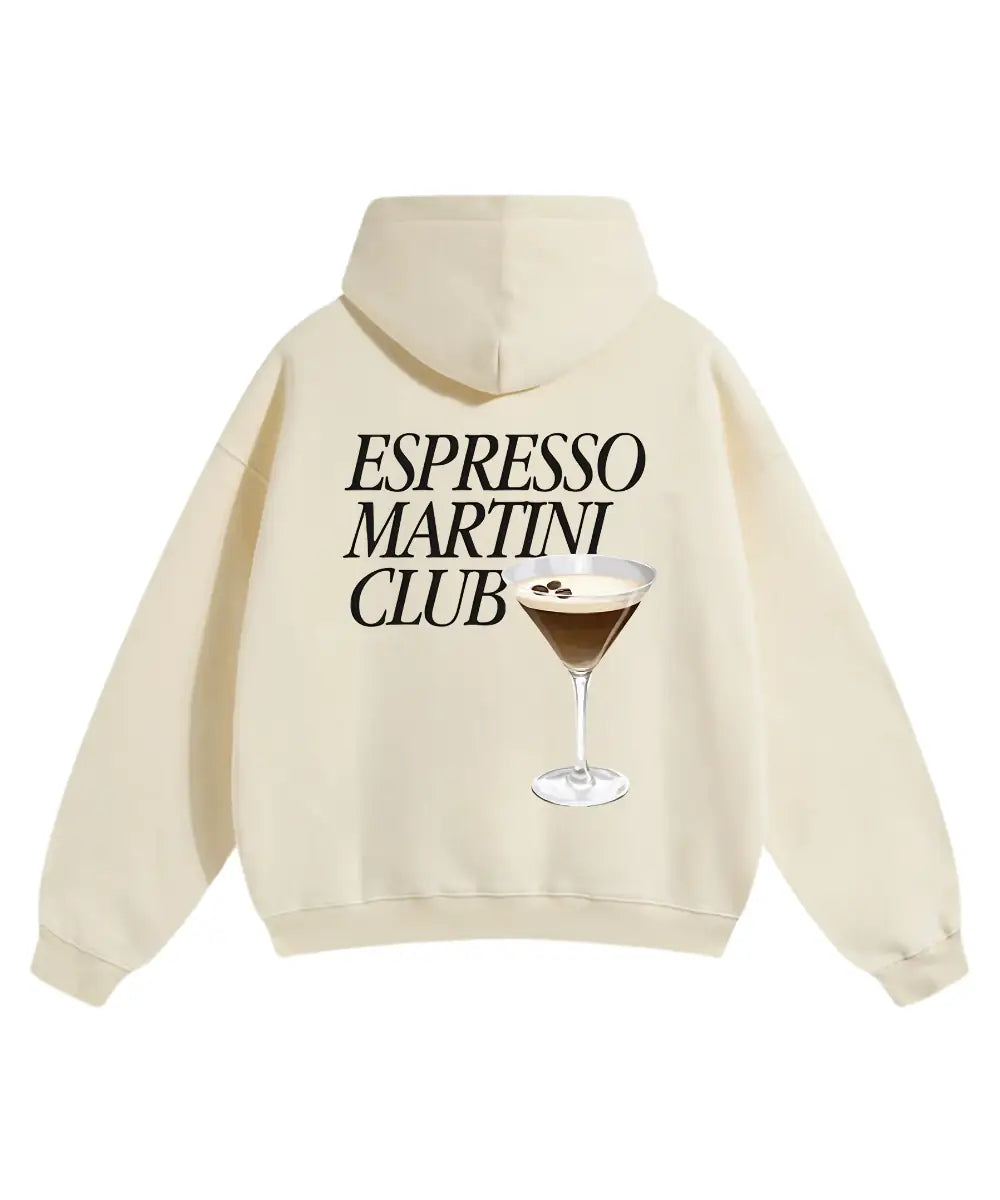 MARTINI ESPRESSO PREMIUM OVERSIZED HOODIE