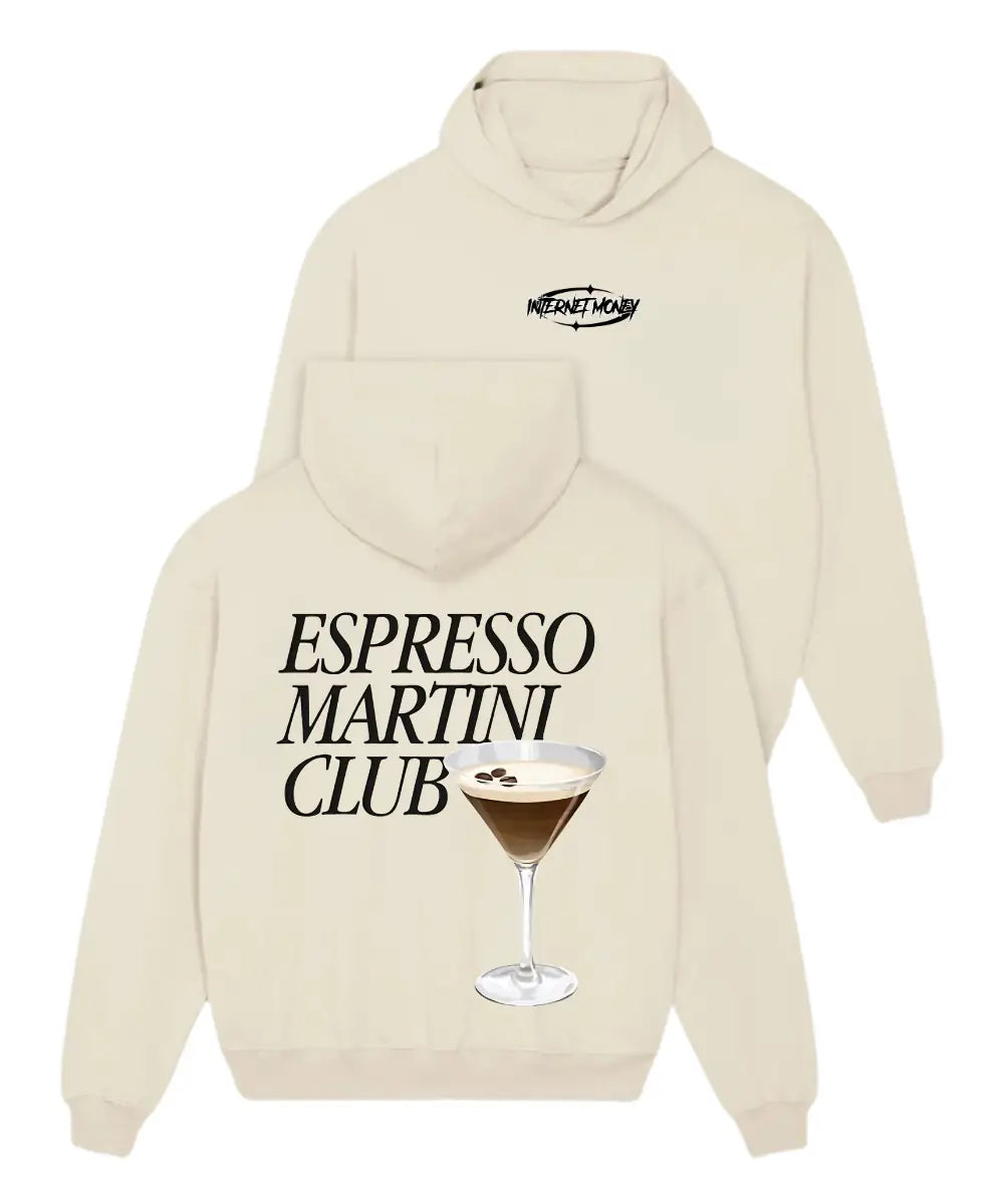 MARTINI ESPRESSO PREMIUM OVERSIZED HOODIE