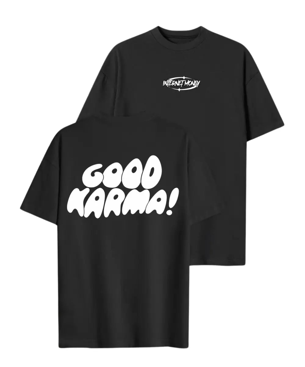 GOOD KARMA PREMIUM OVERSIZED TEE